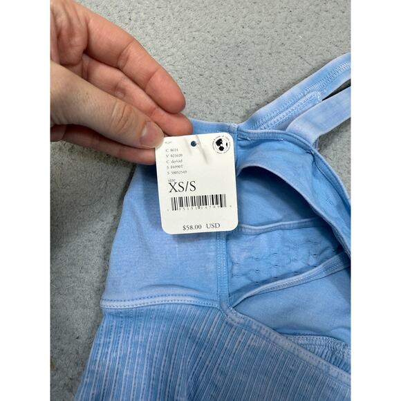 Free People Movement Womens Size XS/S Sky Blue Sports Bra NWT - Picture 6 of 6